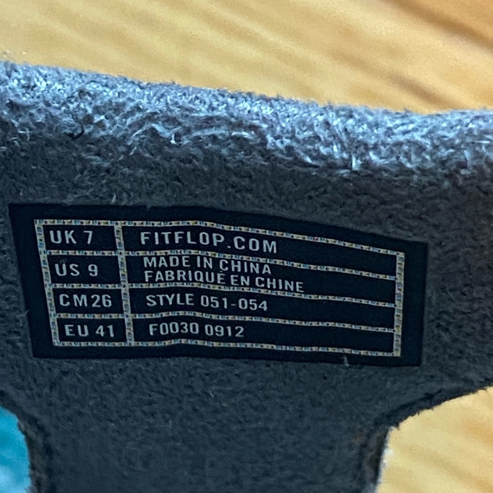 FitFlop womens Lulu thong sandals grey size 9 - Picture 5 of 5